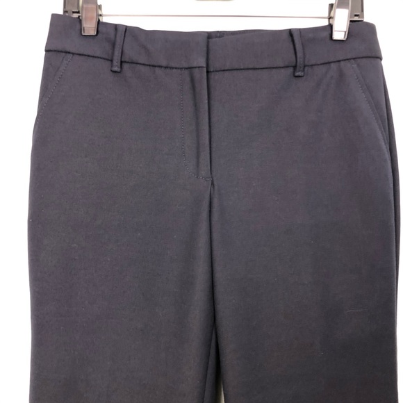 Talbots 10” Rise 8P Blue Capri Dress Trouser Pants - Picture 2 of 12